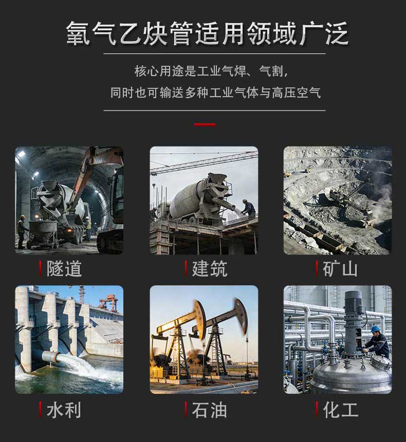 氧氣乙炔管適用領(lǐng)域 氧氣乙炔管適用領(lǐng)域